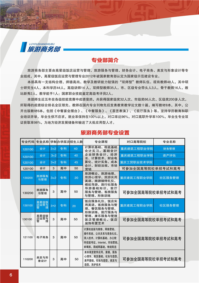 2021年重庆市涪陵区职业教育中心招生简章