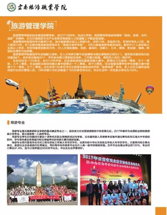 云南旅游职业学院旅游管理学院