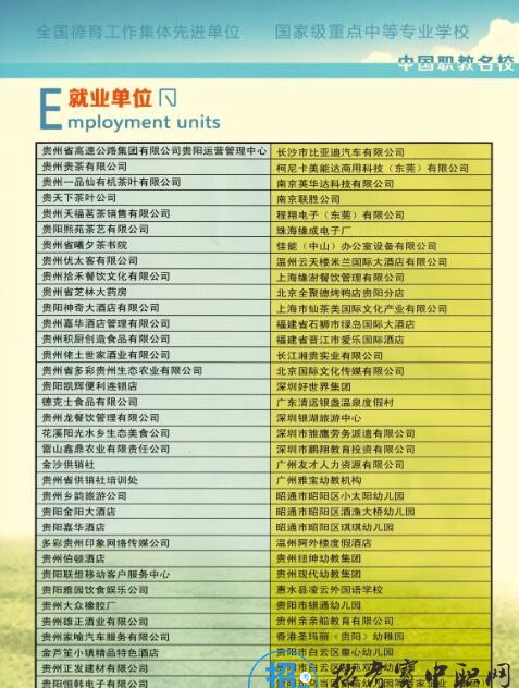 贵州省经济学校2024年招生简章