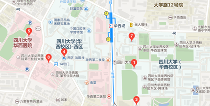 四川大学锦江学院位置图片